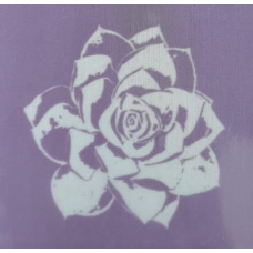 Silk Screen Rose
