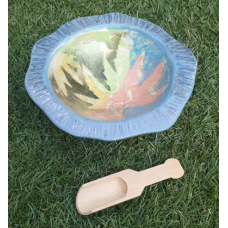 Peppermint bowl with scoop